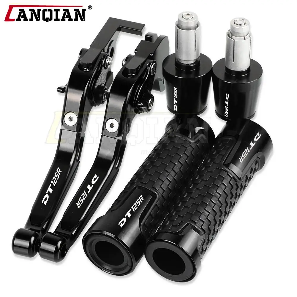 

Motorcycle Accessories Adjustable Extendable Brake Clutch Lever Handlebar Handle Grips End FOR YAMAHA DT 125 DT125 R DT125R 1988