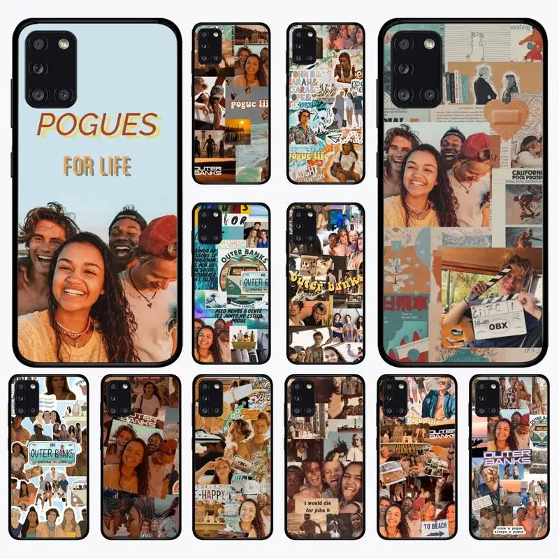 

Outer Banks Livin' the Pogue Life Phone Case for Samsung A51 01 50 71 21S 70 31 40 30 10 20 S E 11 91 A7 A8 2018 cover