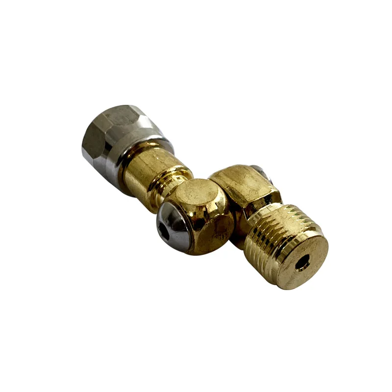 

Airless Spray Gun Connector 360 Rotatable Aluminum Alloy Airless Paint Sprayer Swivel Joint Adapter Universal