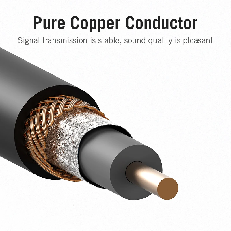 Стереокабель Vention RCA-RCA 1м/1.5м/2м