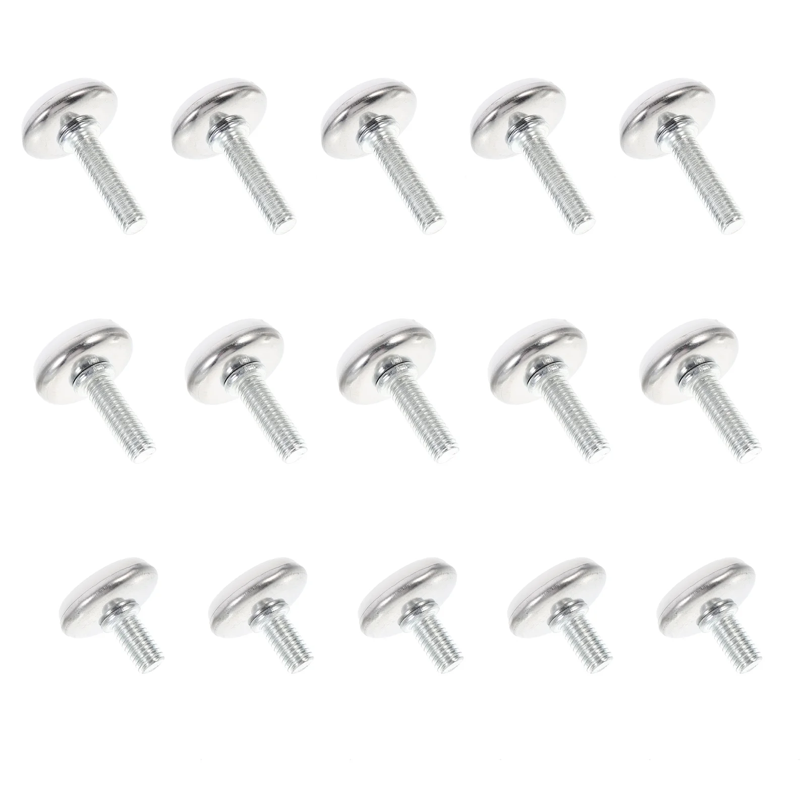 

30 Pcs Hardware Adjustable Feet Metal Legs Iron Furniture Leveler Leveling Levelers