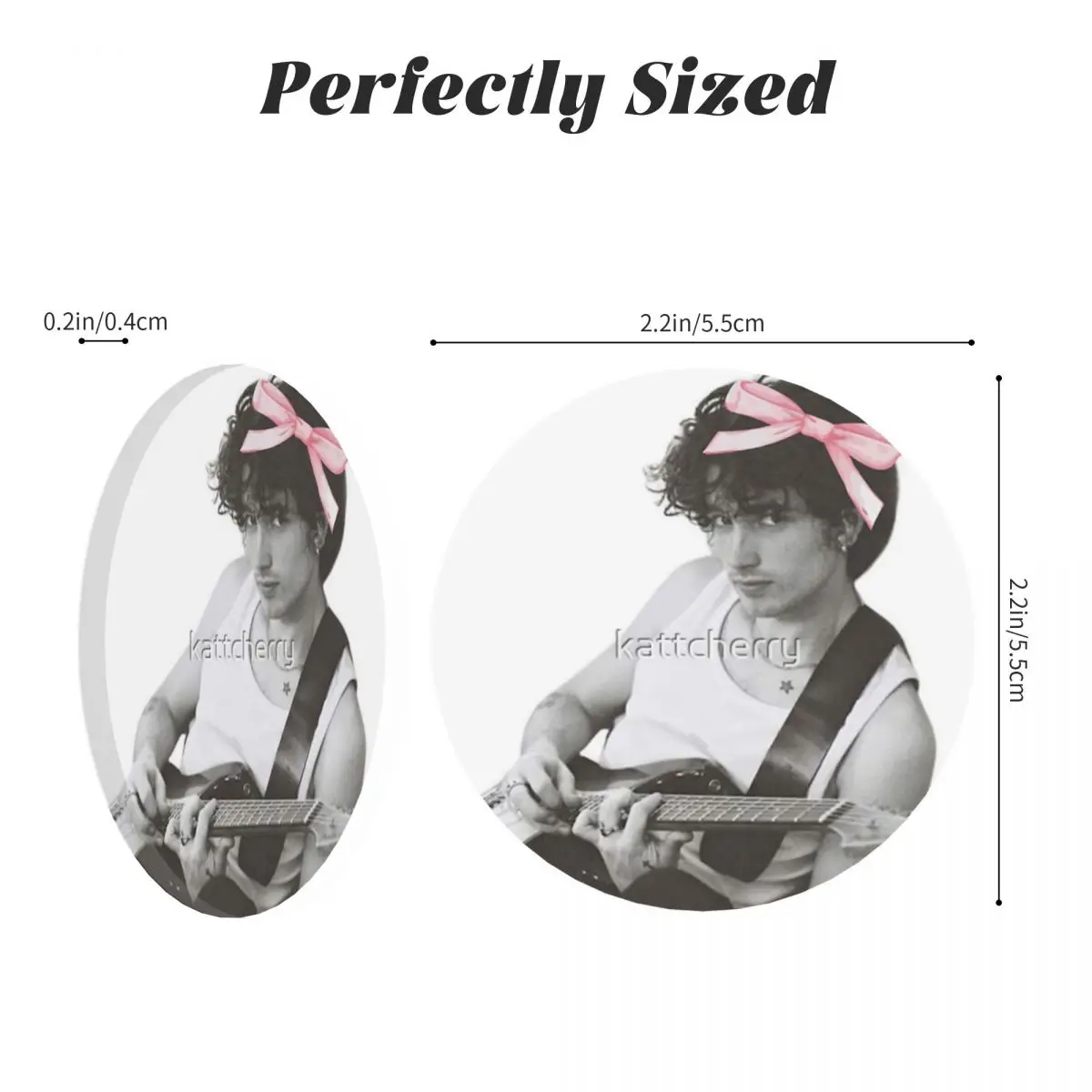 Elijah Hewson Coquette акриловые магниты на холодильник украшения кухни предметы