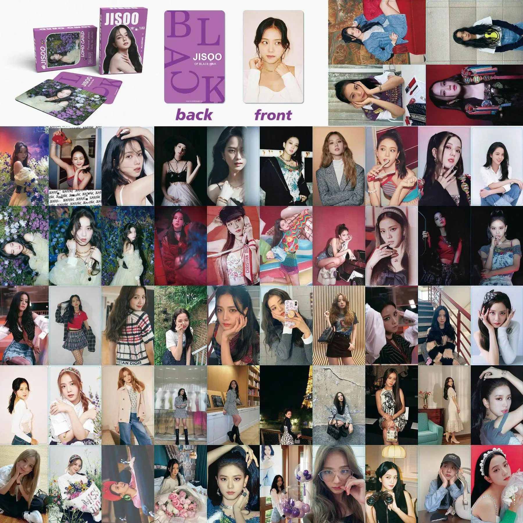 

54/шт. KPOP Bangtan Boys новый альбом lomo card фотооткрытка Высококачественная открытка случайная карта косплей подарок SUGA Rose коллекция вееров
