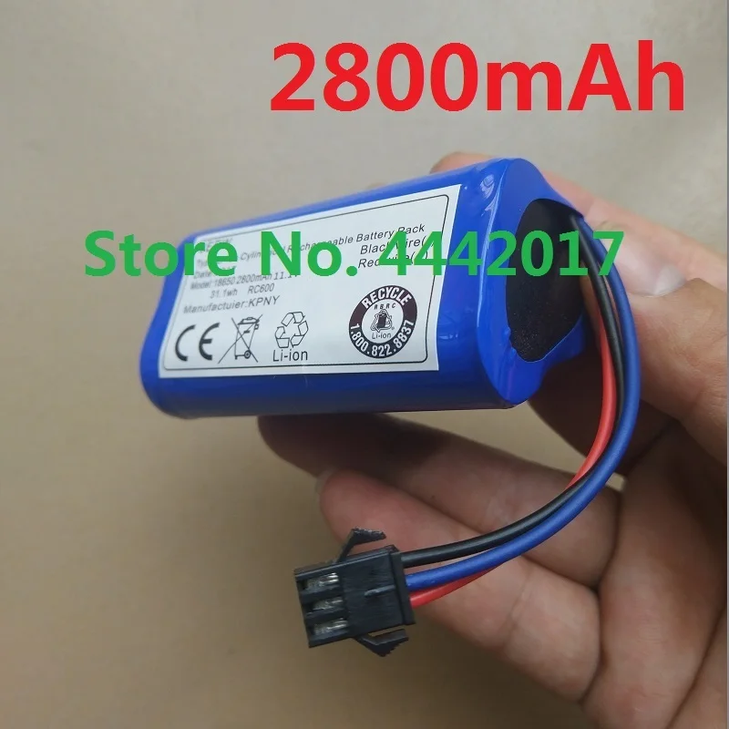 

Battery for Ecovacs Deebot CEN335 DB35 TCR360 CEN355 D36 D36A D36B D36C D36E DA60 DA611 Cleaner New Li-ion 18650