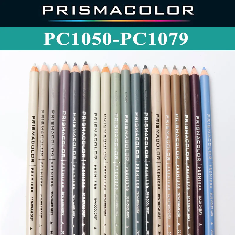 

Набор художественных цветных карандашей Sanfu цветные серия American Oil Prismacolor одноцветные серые цветные школьные принадлежности
