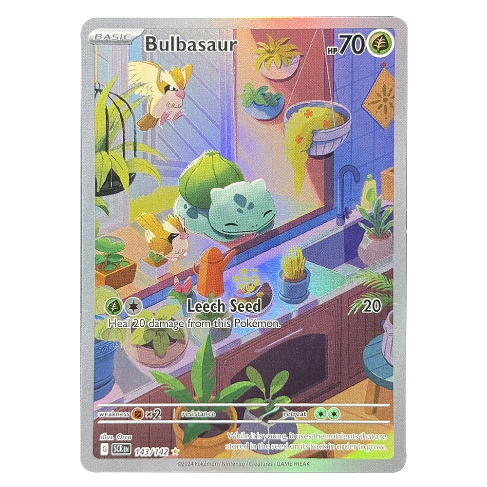 Фото Прокси-карты PTCG Bulbasaur Squirtle Shining Mew Rayquaza Dialga Hydrapple Espeon Mewtwo-GX Rayquaza Umbreon SUM TCG DIY Card №2