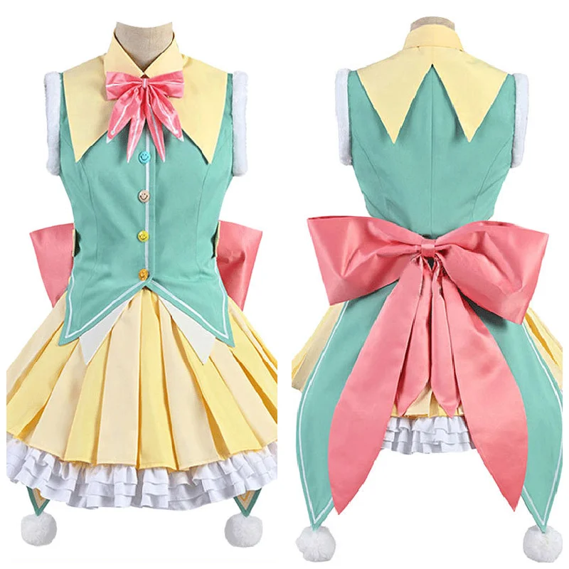 

Anime Project Sekai Colorful Stage Kusanagi Nene Cosplay Costume Wonderlands × Showtime Princess Dress Wig Halloween Clothing