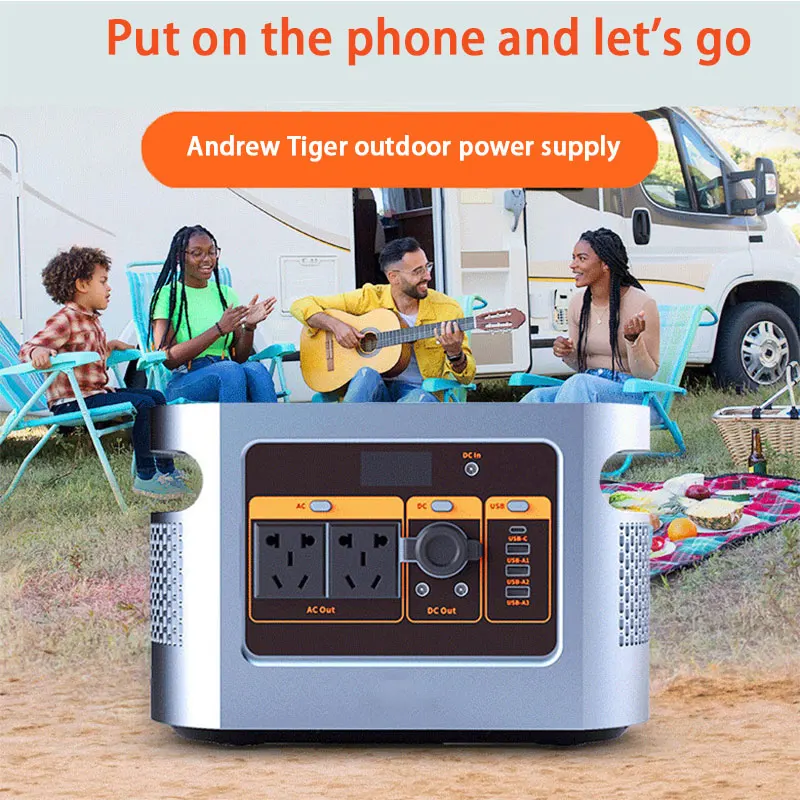 

600W outdoor power supply 448Wh lithium iron phosphate wireless charging