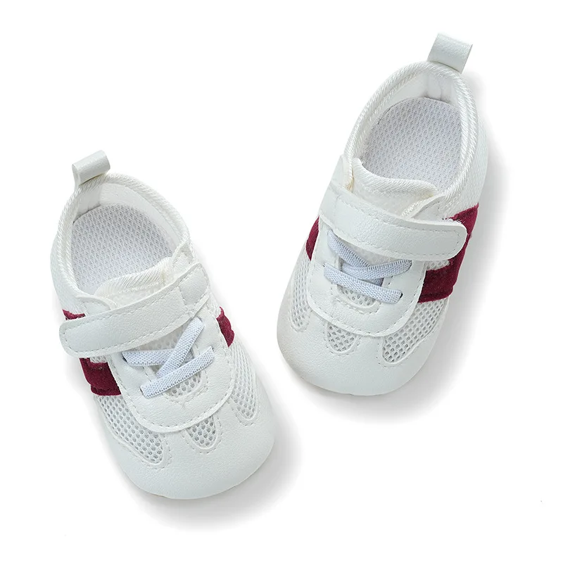 Детская обувь для мальчиков и девочек первых шагов Симпатичные кроссовки с