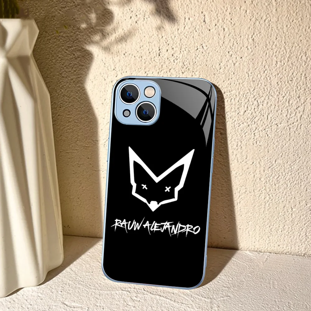 R-Rauw A-Alejandr для iPhone 14 13 12 Mini 11 Pro XS Max X XR Plus чехол из закаленного стекла