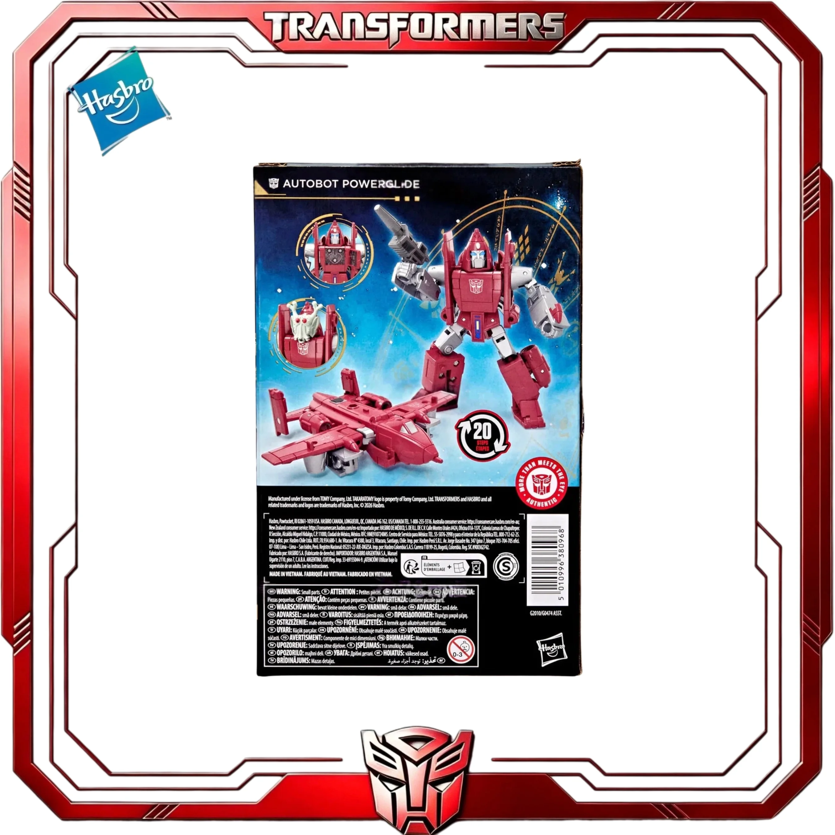 Фото В наличии: Коллекционная фигурка Hasbro Transformers Age of the Primes Autobot Powerglide Deluxe, подарочная серия. №5