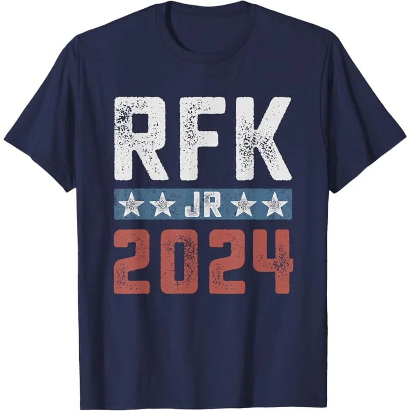 RFK Jr 2024 — винтажная футболка Kennedy