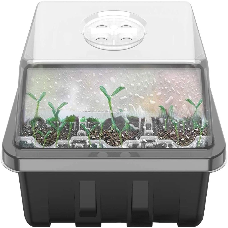 

MOONBIFFY Пластиковые лотки для рассады 12 штук