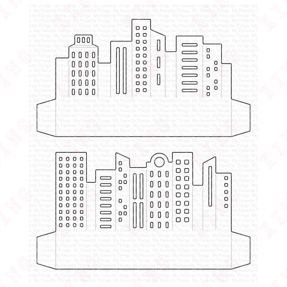 

Новейшие металлические штампы для рукоделия тиснение шаблоны Сделай Сам подарочная карта ручная работа трафарет вне коробки городской пей...