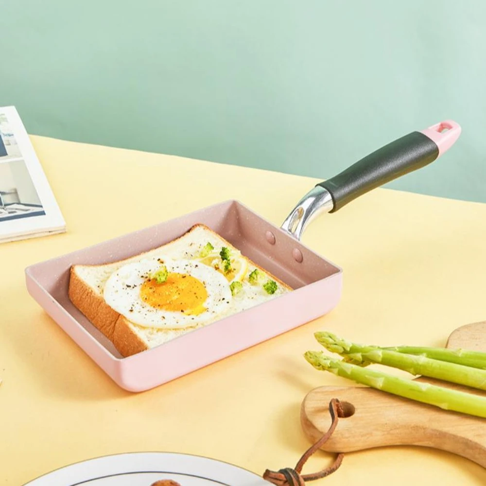 Японская сковорода тамагояки с антипригарным покрытием мини-сковорода для