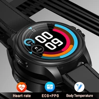2022 new ecgppg smart watch men heart rate blood pressure health watch sports fitness ip68 waterproof smartwatch for xiaomi