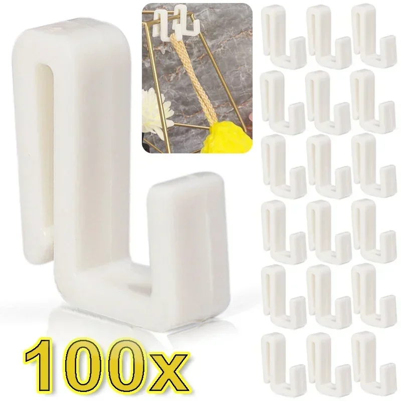 

Пластиковые мини-крючки S-образной формы