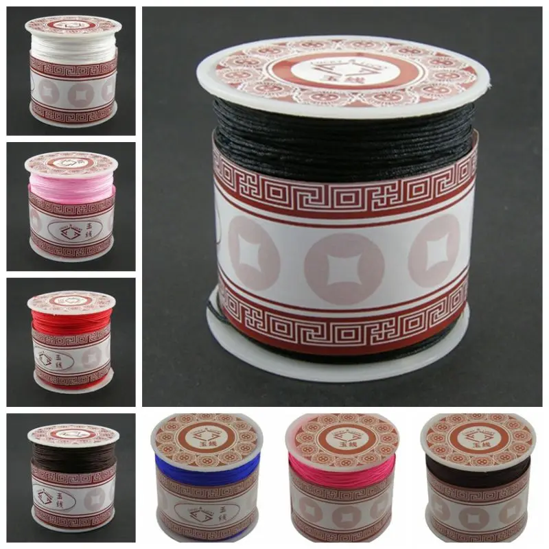 Нейлоновый шнур 1 мм 35 м для рукоделия