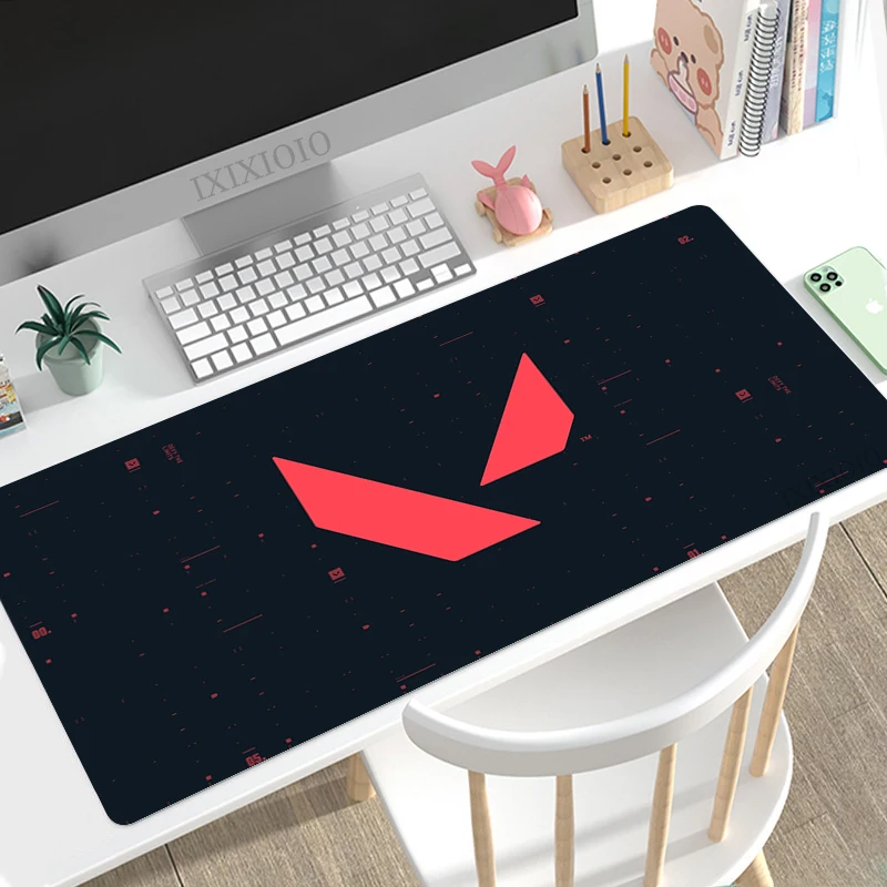 

Коврик для мыши геймер Valorant XL HD Большой пользовательский коврик для мыши XXL коврик для мыши офисный натуральный резиновый мягкий компьютерн...