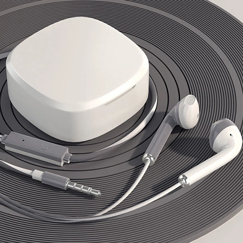 

3.5mm/Type-C Wired Earphone In-Ear Stereo Headphone Handfree Running Music Game Earphone for Mobile Phone PC PAD Laptop with Mic