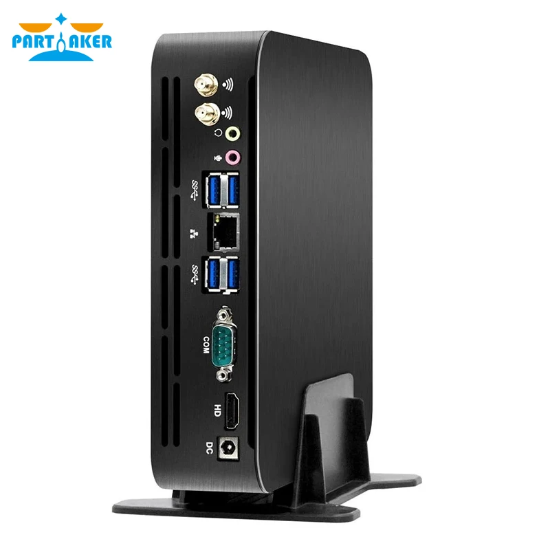 Partaker Intel Core i7 8700 i5 8500 i3 8100 Игровой мини-ПК Win10 Настольный компьютер ПК Nettop Barebone HTPC UHD