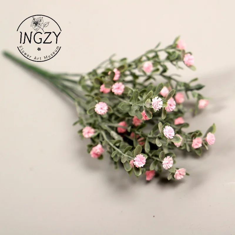 

Ingzy Artificial Baby's Breath Table Centerpieces Wedding Bouquet Plastic Floral Spray White Flowers Floral Arrangement