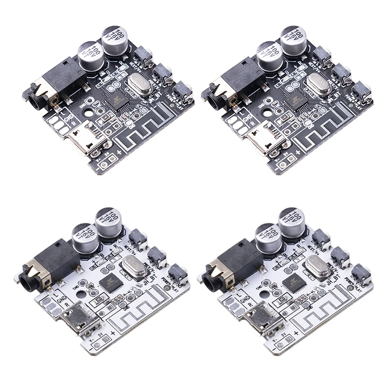 

2Pcs Bluetooth Audio Receiver Board, Bluetooth 5.0 Stereo MP3 Music Player for Phone Audio Receiver