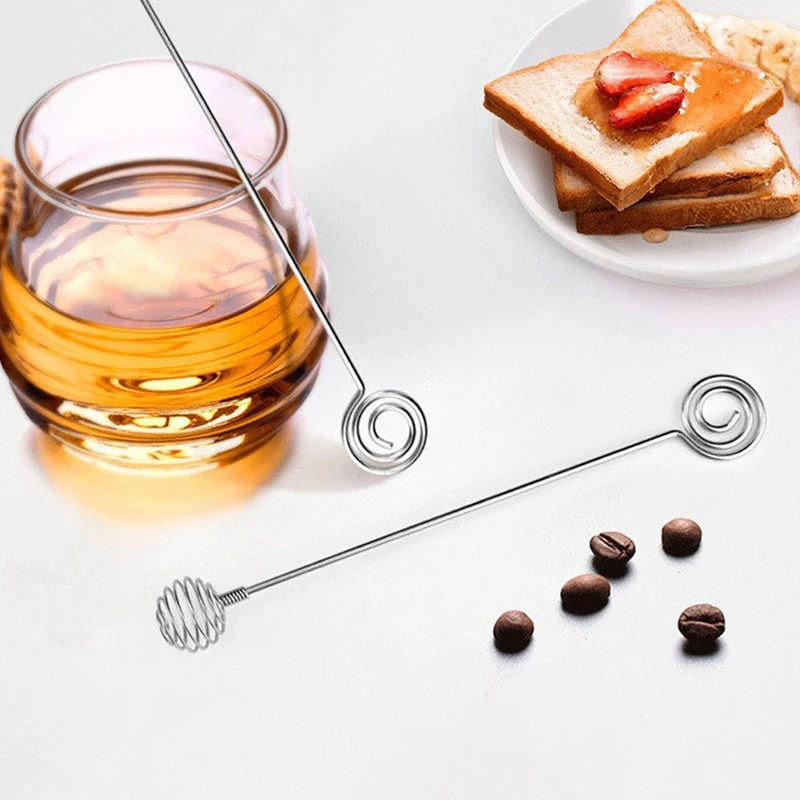 1 шт. металлическая ложка для чая из нержавеющей стали