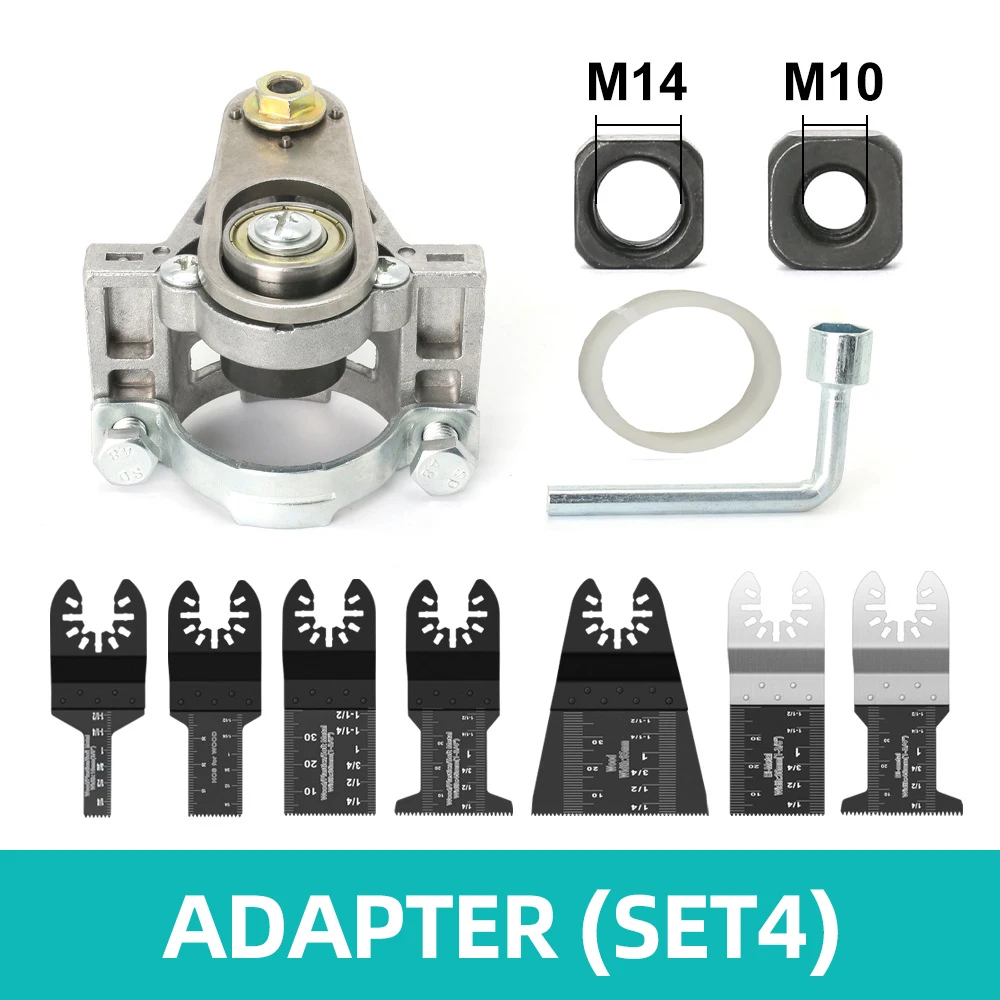 

Комплект переходных головок для угловой шлифовальной машины M10 M14