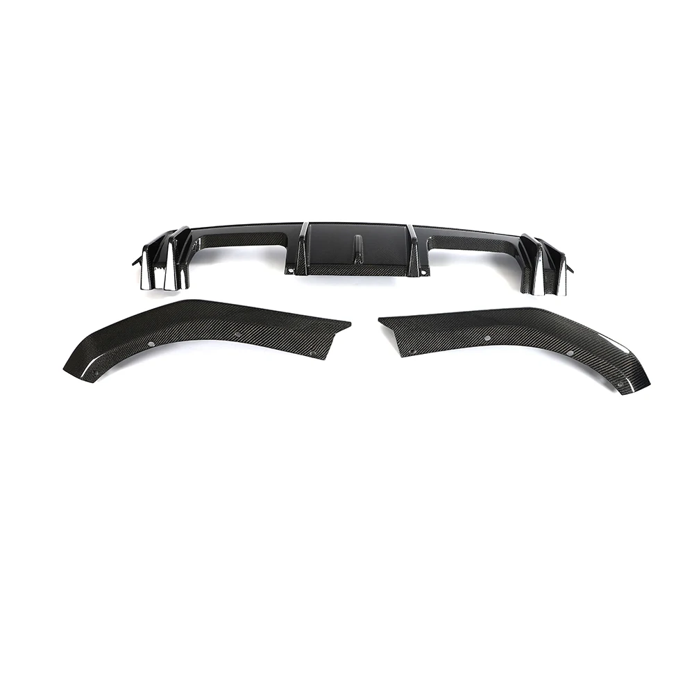 Внешние аксессуары сухой задний бумер из углеродного волокна диффузор