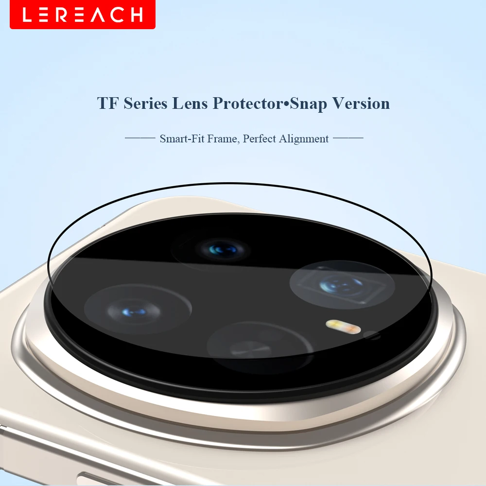 Фото [Самопроизводительная рамка] Lereach для Honor Magic8 Pro/Magic 8, защитная пленка для объектива камеры из закаленного стекла, высокая прозрачность против царапин №1