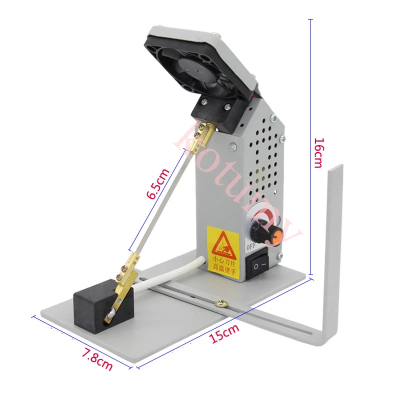 Маленькая машина для горячей резки ручная ленты электронная
