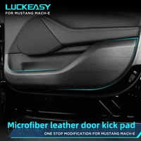 for mustang mach e 2022 invisible car door sill anti kick pad protection side edge film mach e gt protector stickers