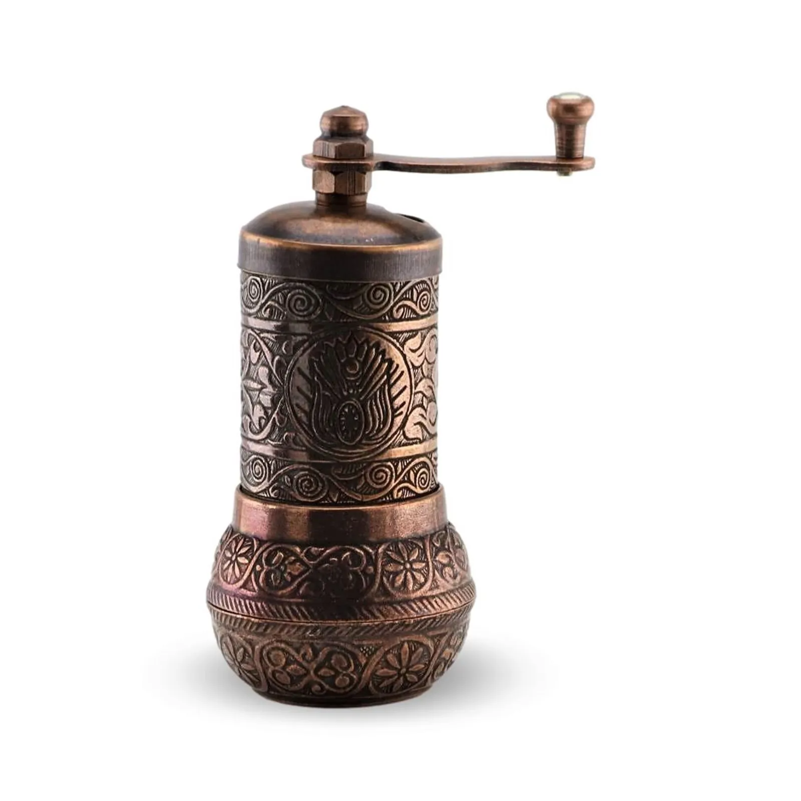 

Morya Conical Grinding Machine Brass Alloy Manual Grinder Burr Milling Conical Coffe Bean Miller Portable