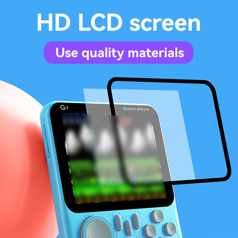 Портативная игровая консоль 3 5 дюйма G7 666 в 1