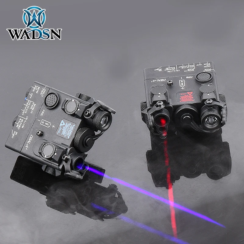 WADSN Tactical Laser Sight DBAL-A2 Full-featured Version Red Green Blue Dot Laser with IR White Illuminator Strobe Hunting Light