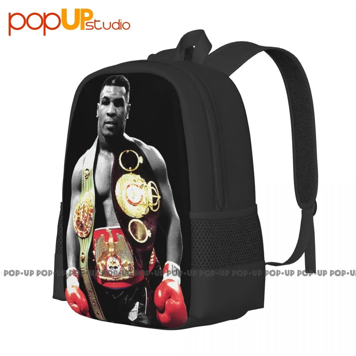 Фото The Champ Tyson Boxing Creed Хип-хоп Рэп Harajuku Legend Mike Рюкзак Большая вместительная складная сумка для покупок №2