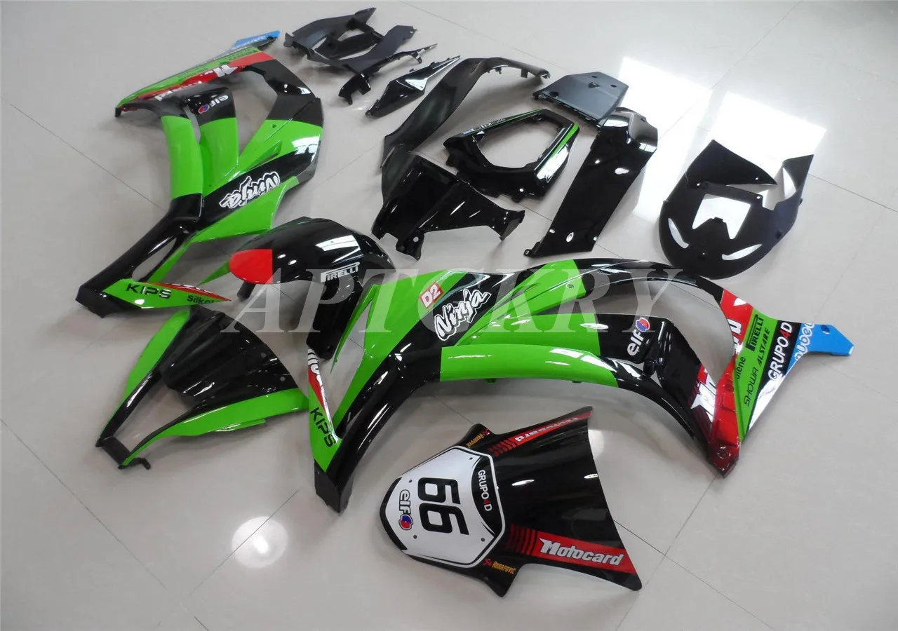 

New ABS Plastic Shell Motorcycle Fairing kit Fit For kawasaki Ninja ZX10R 2011 2012 2013 2014 2015 Bodywork Set Number 66