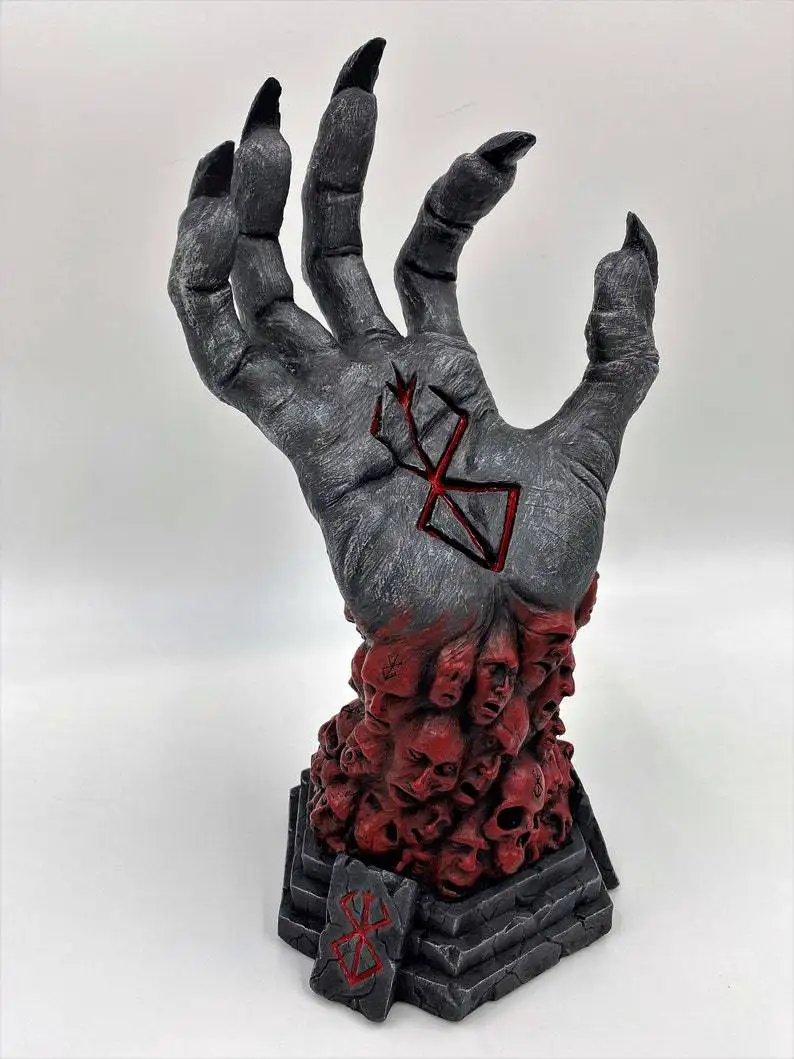 

Halloween New Berserk Hand of God Resin Craft Ornament Home Decoration Home Accessories Room Decoration Accessories