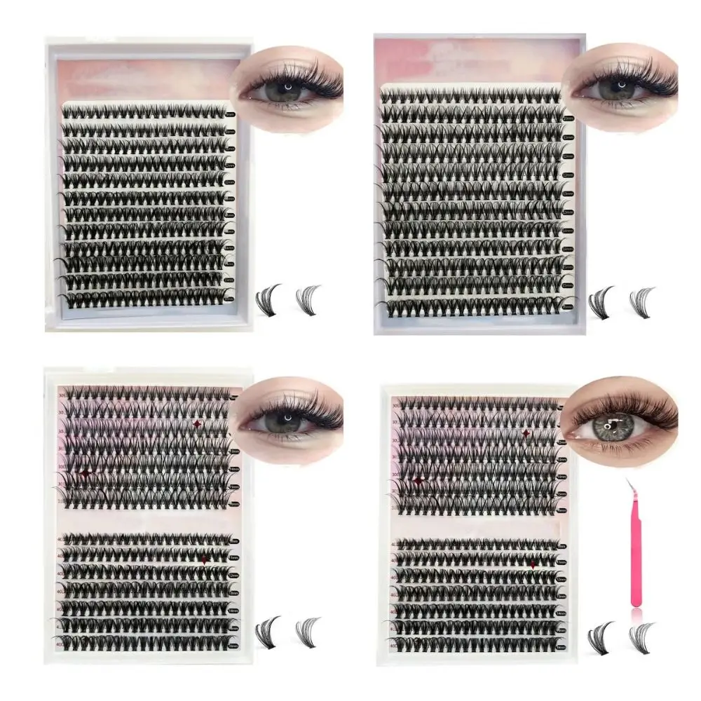 Наращивание ресниц 30D/40D накладные ресницы натуральные мягкие сегментированные