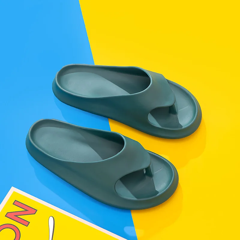 

Women Fashion Slippers Men Beach Flip Flop Outdoor Casual Sandal Thick Platform Sole Slippers Unisex Cloud Slipper Non-slip Shoe