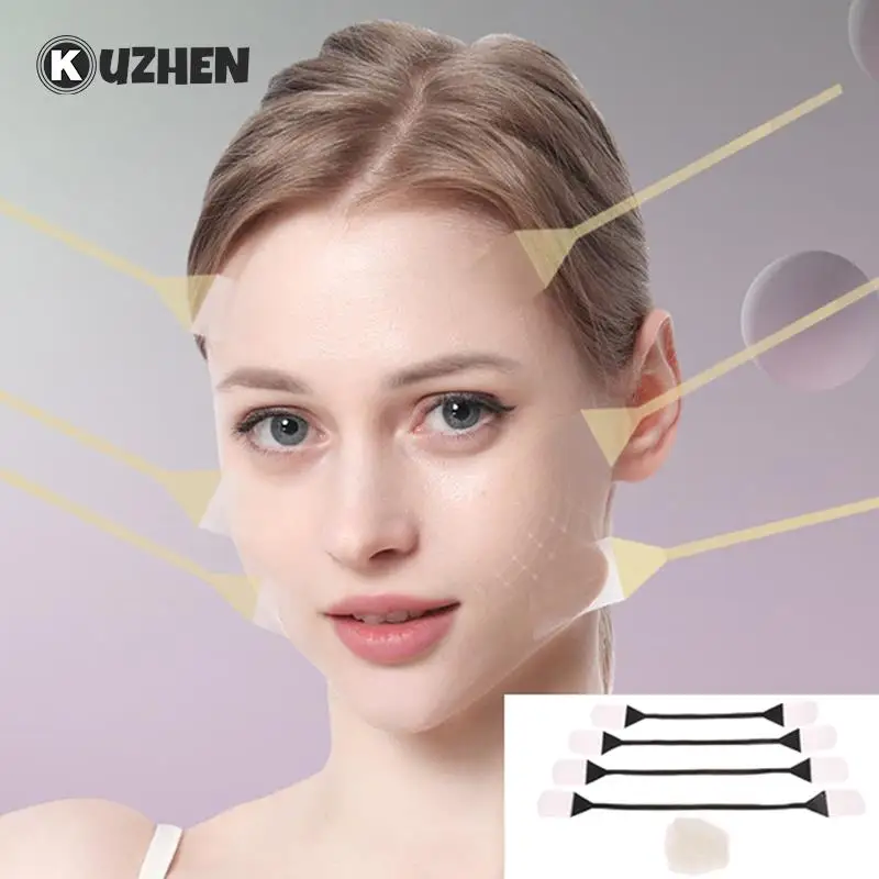 

Invisible Face Stickers Neck Eye Lifter Sticker Anti Aging Patch Facial Slimming Tape Wrinkle Removal Sticker Face Lift Tape