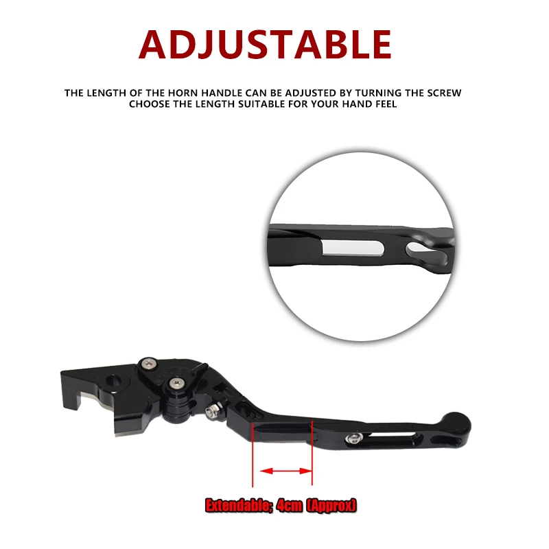 Выдвижная ручка рычаг тормозной муфты мотоцикла для Kawasaki ZZR1400 ZX14R ZX1400 2006-2017 GTR1400