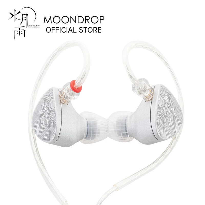 MOONDROP Aria Snow Edition Высокопроизводительные алмазные динамические наушники-вкладыши