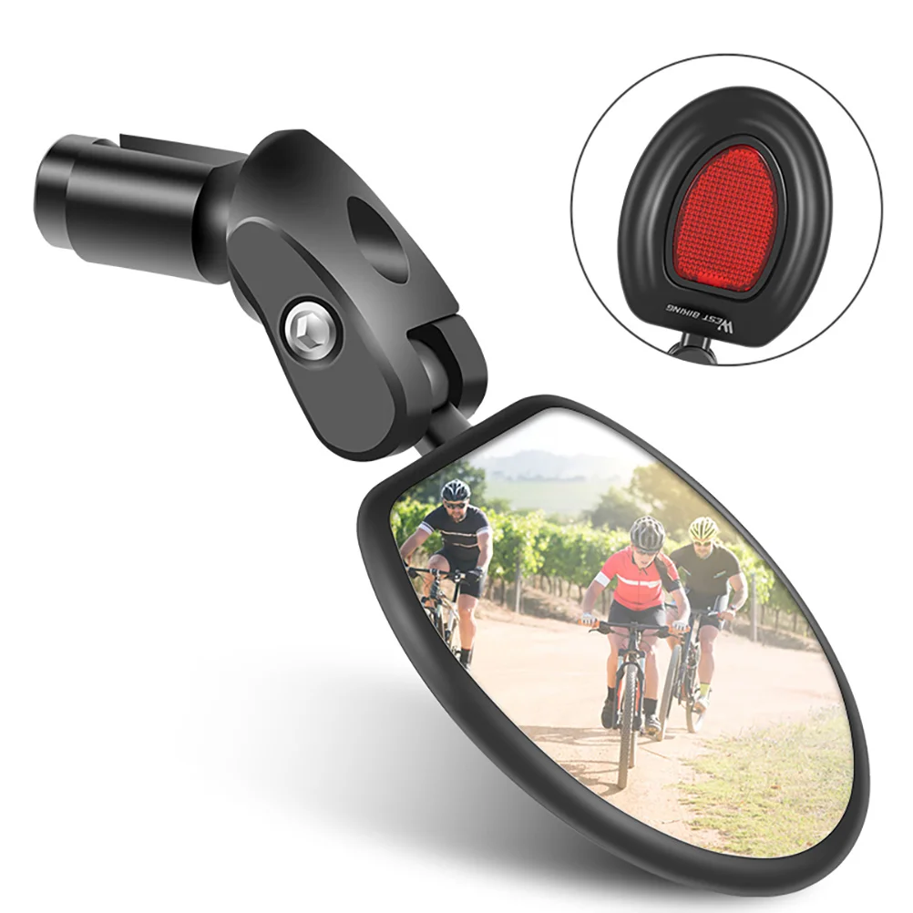 

1pc Handlebar Rearview Mirror Bike Mirror Practical Reflective Mirror Bike Accessory