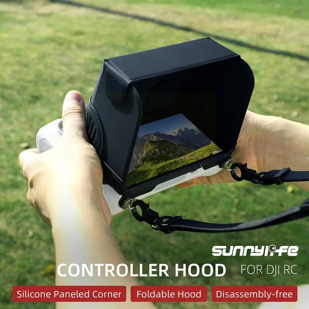 

Складной световой щит RC мини Силиконовый солнцезащитный козырек с дистанционным управлением экрана для Dji Mini3/mini3 Pro бленда объектива Аксессуары для дрона M4D6