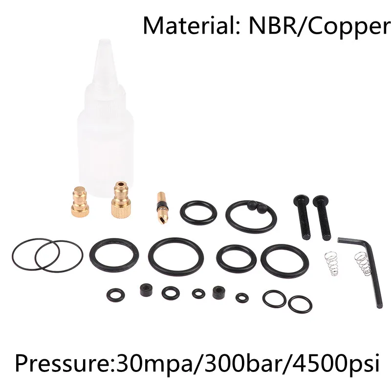 

1Set PCP Pump Seal O-ring High-pressure Air Pump Parts Replacement Kit For Hand Operated Air Pump PCP Pump Repair Accessories