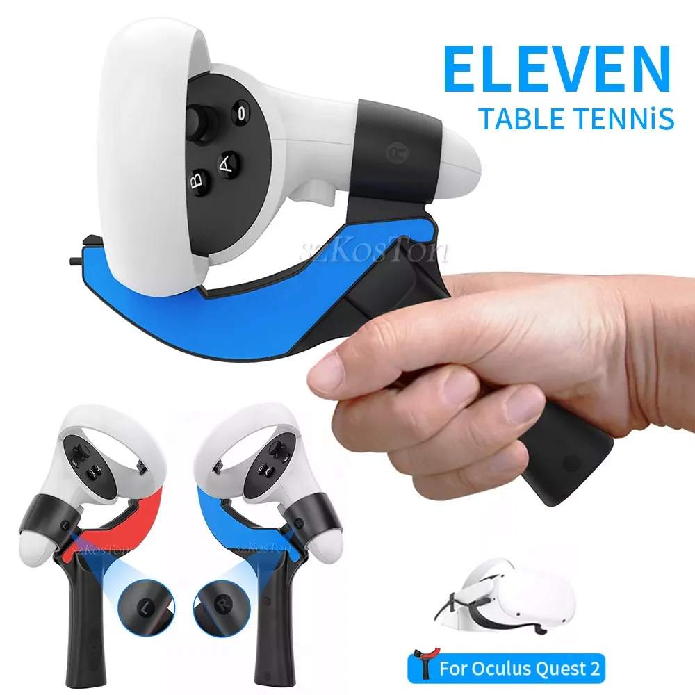 

Table Tennis Paddle Grip Handle for Oculus Quest 2 ​Controllers Playing Eleven Table Tennis VR Game For Quest 2 Accessories