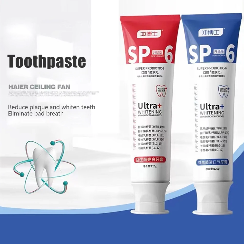 

Oral Cleaning Probiotic Toothpaste Whitening Refreshing Breath Removing Teeth Stains Toothpaste Oral Hygiene Care