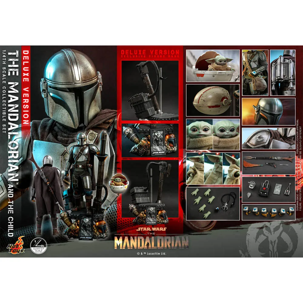 

Оригинальные игрушки Hottoys Ht Звездные войны 1/4 Qs017 мандалор роскошный костюм Подлинная Коллекционная Аниме Фигурка экшн-модель игрушки подар...
